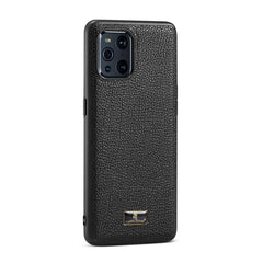 Fierre Shann Leather Texture Phone Back Cover Case, For Samsung Galaxy Note20 Ultra, For Samsung Galaxy S21 5G, For Samsung Galaxy S21+ 5G, For Samsung Galaxy S21 Ultra 5G, For Xiaomi Mi 11 Pro, For OPPO Find X3