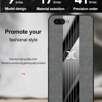 XINLI Stitching Cloth Textue Shockproof TPU Protective Case