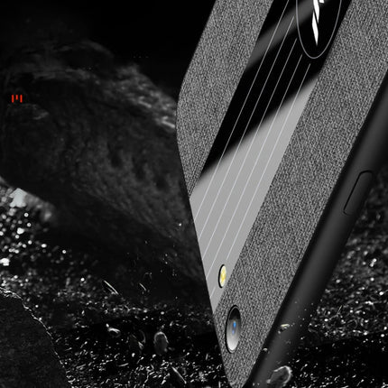 XINLI Stitching Cloth Textue Shockproof TPU Protective Case