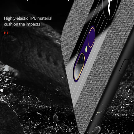 XINLI Stitching Cloth Textue Shockproof TPU Protective Case