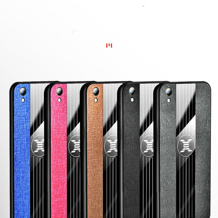 XINLI Stitching Cloth Textue Shockproof TPU Protective Case