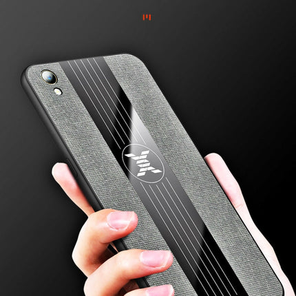 XINLI Stitching Cloth Textue Shockproof TPU Protective Case