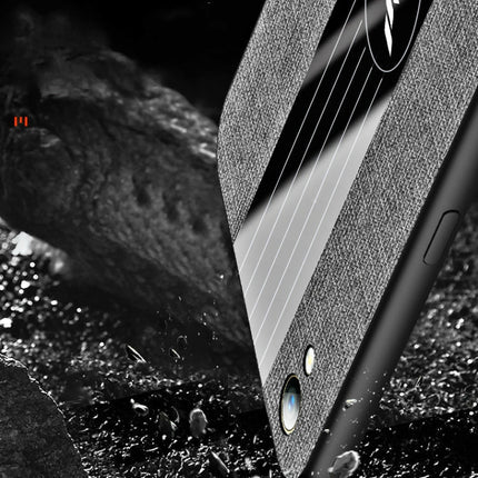 XINLI Stitching Cloth Textue Shockproof TPU Protective Case