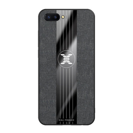 XINLI Stitching Cloth Textue Shockproof TPU Protective Case