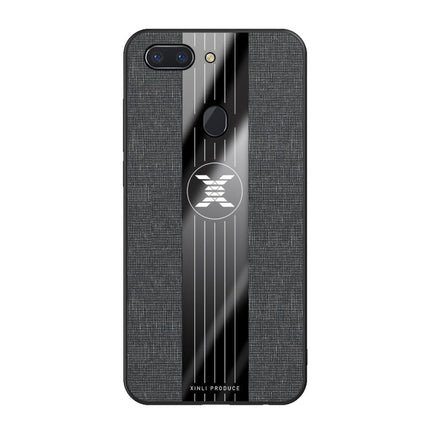 XINLI Stitching Cloth Textue Shockproof TPU Protective Case