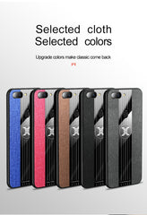 XINLI Stitching Cloth Textue Shockproof TPU Protective Case, For OPPO R15 Standard Edition, For OPPO R15 Dream Mirror Edition, For OPPO Realme Q, For OPPO Realme X / K3