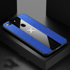 XINLI Stitching Cloth Textue Shockproof TPU Protective Case, For OPPO R15 Standard Edition, For OPPO R15 Dream Mirror Edition, For OPPO Realme Q, For OPPO Realme X / K3