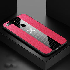 XINLI Stitching Cloth Textue Shockproof TPU Protective Case, For OPPO R15 Standard Edition, For OPPO R15 Dream Mirror Edition, For OPPO Realme Q, For OPPO Realme X / K3