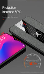 XINLI Stitching Cloth Textue Shockproof TPU Protective Case, For OPPO Realme X Lite, For OPPO Reno, For OPPO RENO 2, For OPPO Reno Z, For OPPO Reno 10x Zoom