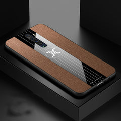XINLI Stitching Cloth Textue Shockproof TPU Protective Case, For OPPO Realme X Lite, For OPPO Reno, For OPPO RENO 2, For OPPO Reno Z, For OPPO Reno 10x Zoom