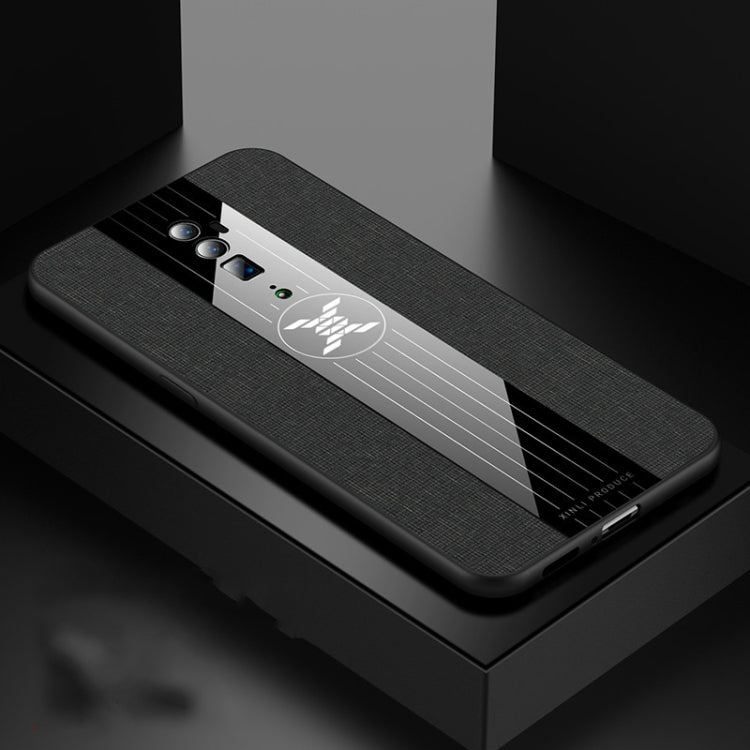 XINLI Stitching Cloth Textue Shockproof TPU Protective Case, For OPPO Reno 10x Zoom