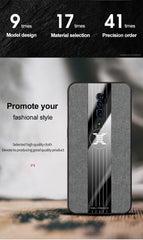 XINLI Stitching Cloth Textue Shockproof TPU Protective Case, For OPPO Reno 10x Zoom