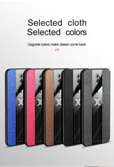 XINLI Stitching Cloth Textue Shockproof TPU Protective Case, For OPPO Reno 10x Zoom