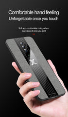 XINLI Stitching Cloth Textue Shockproof TPU Protective Case, For OPPO Reno 10x Zoom
