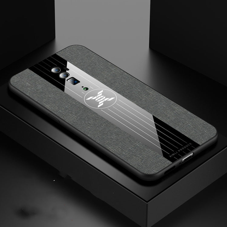 XINLI Stitching Cloth Textue Shockproof TPU Protective Case, For OPPO Reno 10x Zoom