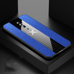 XINLI Stitching Cloth Textue Shockproof TPU Protective Case, For OPPO Reno 10x Zoom