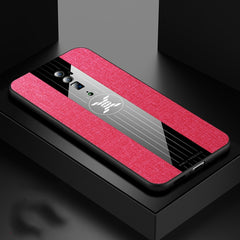 XINLI Stitching Cloth Textue Shockproof TPU Protective Case, For OPPO Reno 10x Zoom
