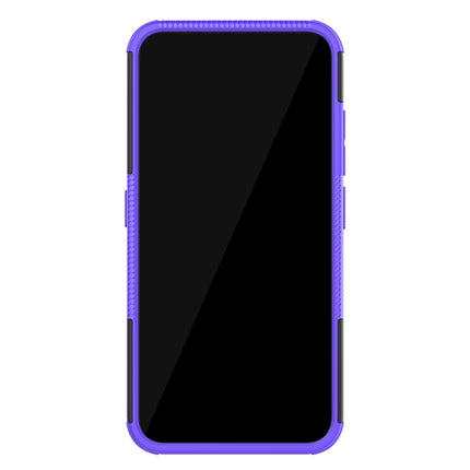 Tire Texture TPU + PC Shockproof Case with Holder, For Nokia 2.2, For Galaxy Note 10 Plus, For Xiaomi Mi CC9e