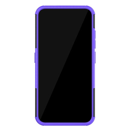 Tire Texture TPU + PC Shockproof Case with Holder, For Nokia 2.2, For Galaxy Note 10 Plus, For Xiaomi Mi CC9e