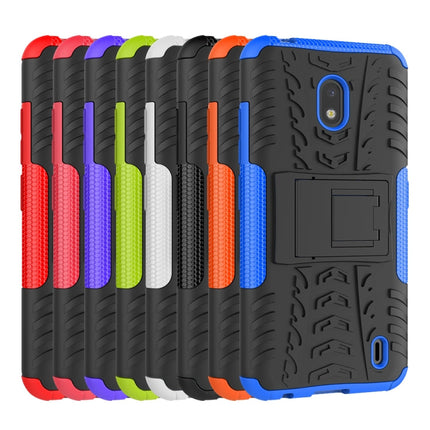 Tire Texture TPU + PC Shockproof Case with Holder, For Nokia 2.2, For Galaxy Note 10 Plus, For Xiaomi Mi CC9e