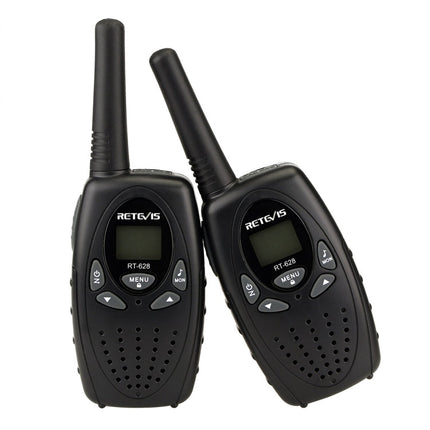 1 Pair RETEVIS RT628 0.5W EU Frequency 446MHz 8CHS Handheld Children Walkie Talkie, RT628(Red), RT628(Black), RT628(White)
