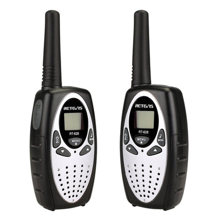 1 Pair RETEVIS RT628 0.5W EU Frequency 446MHz 8CHS Handheld Children Walkie Talkie, RT628(Red), RT628(Black), RT628(White)