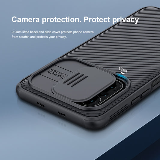 NILLKIN Black Mirror Pro Series Camshield Full Coverage Dust-proof Scratch Resistant PC Case, For Xiaomi Redmi K40 / K40 Pro / K40 Pro+