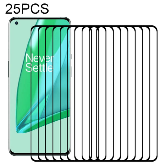 Edge Glue 25 PCS 9H HD 3D Curved Edge Tempered Glass Film, For OnePlus 9 Pro (25 PCS), For Xiaomi Mi 11i (25 PCS), For Xiaomi Mi 11 Ultra (25 PCS), For Xiaomi Mi 11 Pro (25 PCS)