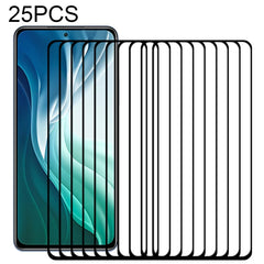 Edge Glue 25 PCS 9H HD 3D Curved Edge Tempered Glass Film, For OnePlus 9 Pro (25 PCS), For Xiaomi Mi 11i (25 PCS), For Xiaomi Mi 11 Ultra (25 PCS), For Xiaomi Mi 11 Pro (25 PCS)