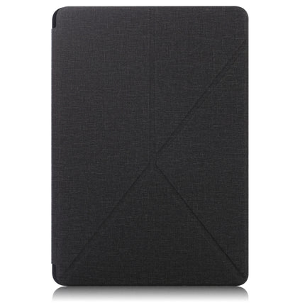 Cloth Texture Multi-folding Horizontal Flip PU Leather Shockproof Case with Holder & Sleep / Wake-up Function, For Samsung Galaxy Tab S8+ / Tab S8 Plus /  Tab S7 FE / Tab S7+ T970 / T975, For Samsung Galaxy Tab S8 / Galaxy Tab S7 T870                  ...