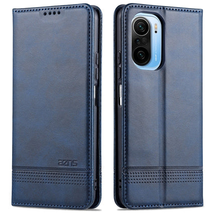 AZNS Magnetic Calf Texture Horizontal Flip Leather Case with Card Slots & Holder & Wallet, For OPPO A93 (5G), For OPPO A74 (5G), For Xiaomi Redmi K40, For Xiaomi Redmi K40 Pro