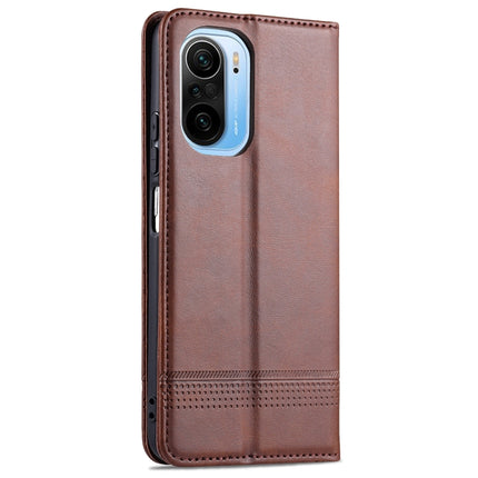 AZNS Magnetic Calf Texture Horizontal Flip Leather Case with Card Slots & Holder & Wallet, For Xiaomi Poco F3, For Samsung Galaxy A32 4G