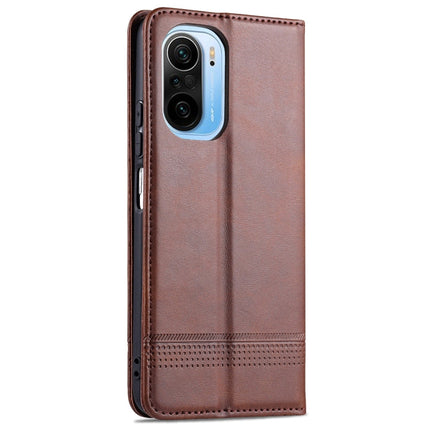 AZNS Magnetic Calf Texture Horizontal Flip Leather Case with Card Slots & Holder & Wallet, For Xiaomi Poco F3, For Samsung Galaxy A32 4G