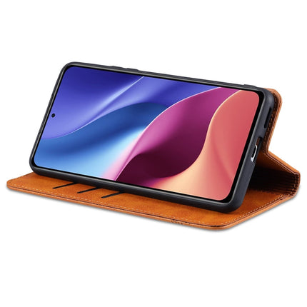 AZNS Magnetic Calf Texture Horizontal Flip Leather Case with Card Slots & Holder & Wallet, For Xiaomi Poco F3, For Samsung Galaxy A32 4G