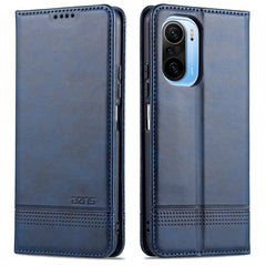 AZNS Magnetic Calf Texture Horizontal Flip Leather Case with Card Slots & Holder & Wallet, For Xiaomi Poco F3, For Samsung Galaxy A32 4G