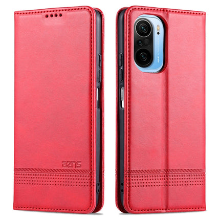 AZNS Magnetic Calf Texture Horizontal Flip Leather Case with Card Slots & Holder & Wallet, For Xiaomi Poco F3, For Samsung Galaxy A32 4G