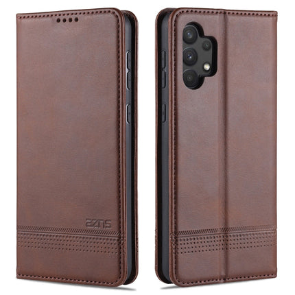 AZNS Magnetic Calf Texture Horizontal Flip Leather Case with Card Slots & Holder & Wallet, For Xiaomi Poco F3, For Samsung Galaxy A32 4G