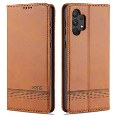 AZNS Magnetic Calf Texture Horizontal Flip Leather Case with Card Slots & Holder & Wallet, For Xiaomi Poco F3, For Samsung Galaxy A32 4G