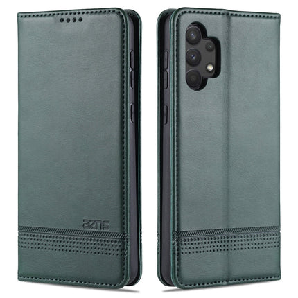 AZNS Magnetic Calf Texture Horizontal Flip Leather Case with Card Slots & Holder & Wallet, For Xiaomi Poco F3, For Samsung Galaxy A32 4G