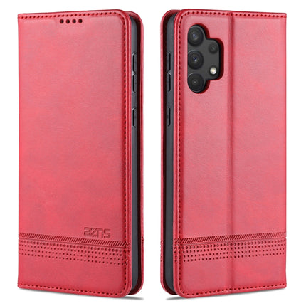 AZNS Magnetic Calf Texture Horizontal Flip Leather Case with Card Slots & Holder & Wallet, For Xiaomi Poco F3, For Samsung Galaxy A32 4G