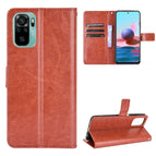 For Xiaomi Redmi Note 10 4G / Note 10S / Brown