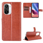 For Xiaomi Mi 11i / Poco F3 / Redmi K40 / K40 Pro / Brown