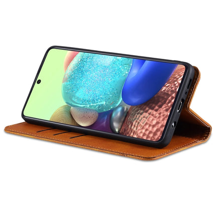 For Samsung Galaxy M62 / F62 AZNS Magnetic Calf Texture Horizontal Flip Leather Case with Card Slots & Holder & Wallet, For Samsung Galaxy M62 / F62