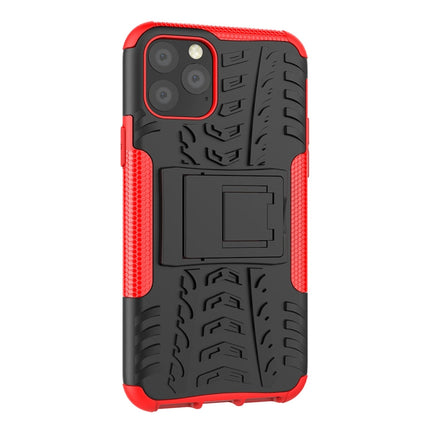 Tire Texture TPU + PC Shockproof Case with Holder, For iPhone 11 Pro, For iPhone 11