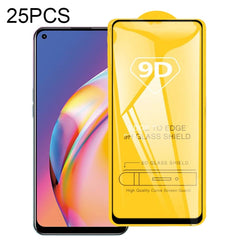 For OPPO A74 5G 25pcs 9D Full Glue Full Screen Tempered Glass Film, For OPPO Reno5 Z (25 PCS), For OPPO A74 5G (25 PCS), For OPPO F19 (25 PCS), For OPPO A54 (25 PCS), For OPPO Find X3 Lite (25 PCS), For OPPO F19 Pro / F19 Pro+ (25 PCS)�����������������...