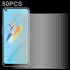 50pcs 0.26mm 9H 2.5D Tempered Glass Film