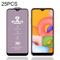 25 PCS 9H HD Large Arc High Alumina Full Screen Tempered Glass Film, For Samsung Galaxy S10 Lite (25 PCS), For Samsung Galaxy M11 (25 PCS), For Samsung Galaxy M21 / M21 2021 (25 PCS), For Samsung Galaxy M31 (25 PCS), For Samsung Galaxy M31s (25 PCS)