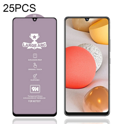 25 PCS 9H HD Large Arc High Alumina Full Screen Tempered Glass Film, For Samsung Galaxy M11 (25 PCS), For Samsung Galaxy M21 / M21 2021 (25 PCS), For Samsung Galaxy M31 (25 PCS), For Samsung Galaxy M31s (25 PCS), For Samsung Galaxy M51 (25 PCS)��������...