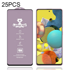 25 PCS 9H HD Large Arc High Alumina Full Screen Tempered Glass Film, For Samsung Galaxy S10 Lite (25 PCS), For Samsung Galaxy M11 (25 PCS), For Samsung Galaxy M21 / M21 2021 (25 PCS), For Samsung Galaxy M31 (25 PCS), For Samsung Galaxy M31s (25 PCS)