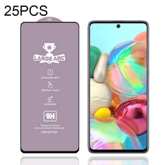 25 PCS 9H HD Large Arc High Alumina Full Screen Tempered Glass Film, For Samsung Galaxy S10 Lite (25 PCS), For Samsung Galaxy M11 (25 PCS), For Samsung Galaxy M21 / M21 2021 (25 PCS), For Samsung Galaxy M31 (25 PCS), For Samsung Galaxy M31s (25 PCS)